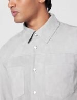[BLANKNYC] mens Luxury Clothing Suede Shirt Jacket, Comfortable & Stylish Shacket - Image 6