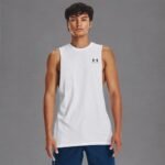 Under Armour Men's Sportstyle Left Chest Cut-off T-Shirt Vest (Pack of 1) - Image 6