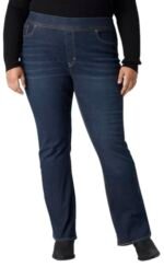 Levi Strauss Signature Gold Women's Totally Shaping Pull-on Bootcut Jeans High-Rise Stretch Denim