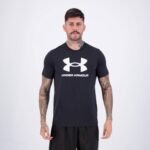Under Armour Mens Sportstyle Logo Short Sleeve T Shirt - Image 2