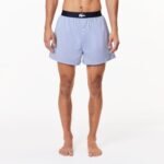 Lacoste mens 3-pack Authentics All Over Print Woven Boxers Boxer Shorts - Image 5
