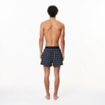 Lacoste mens 3-pack Authentics All Over Print Woven Boxers Boxer Shorts - Image 3