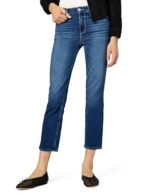 PAIGE Women's Cindy Transcend Vintage High Rise Cropped Straight Leg Jean