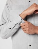 [BLANKNYC] mens Luxury Clothing Suede Shirt Jacket, Comfortable & Stylish Shacket - Image 5