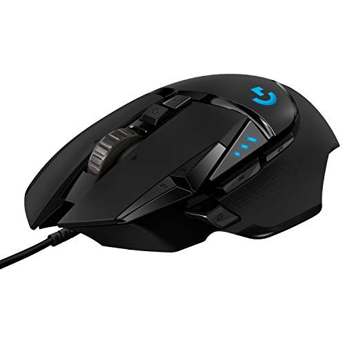 4189N8RLVYL.jpg Logitech G502 Hero High Performance Wired Gaming Mouse - Image 1