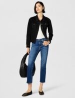 PAIGE Women's Cindy Transcend Vintage High Rise Cropped Straight Leg Jean - Image 6