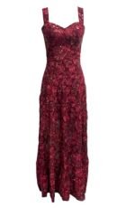 Dress the Population womens Anabel Fit and Flare Maxi Dress Special Occasion Dress - Image 4
