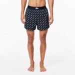 Lacoste mens 3-pack Authentics All Over Print Woven Boxers Boxer Shorts - Image 4