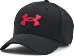 Under Armour Stretch Fit Baseball Cap Black Mens Size XL/XXL