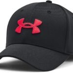 Under Armour Stretch Fit Baseball Cap Black Mens Size XL/XXL