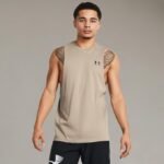 Under Armour Men's Sportstyle Left Chest Cut-Off T-Shirt - Image 4