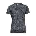 Under Armour Women's Tech SSC- Twist T-Shirt Black - Image 3