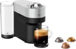 Nespresso Vertuo Pop + Deluxe Single Serve Coffee and Espresso Machine by De'Longh