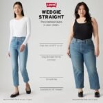 Levi's Womens Premium Wedgie Ribcage Straight Ankle JeansJeans - Image 5