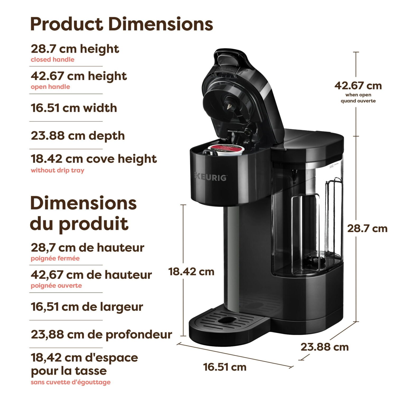 Keurig K-Express Essentials Single Serve K-Cup Coffee Maker Gen 2 - Image 5
