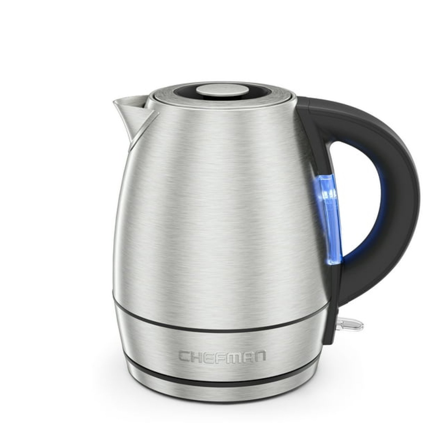 Chefman 1.2L Stainless-Steel Electric Kettle with Removable Lid - Image 3
